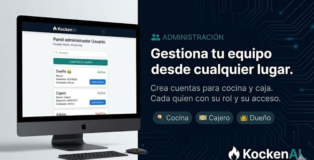 Gestiona tu equipo desde cualquier lugar.